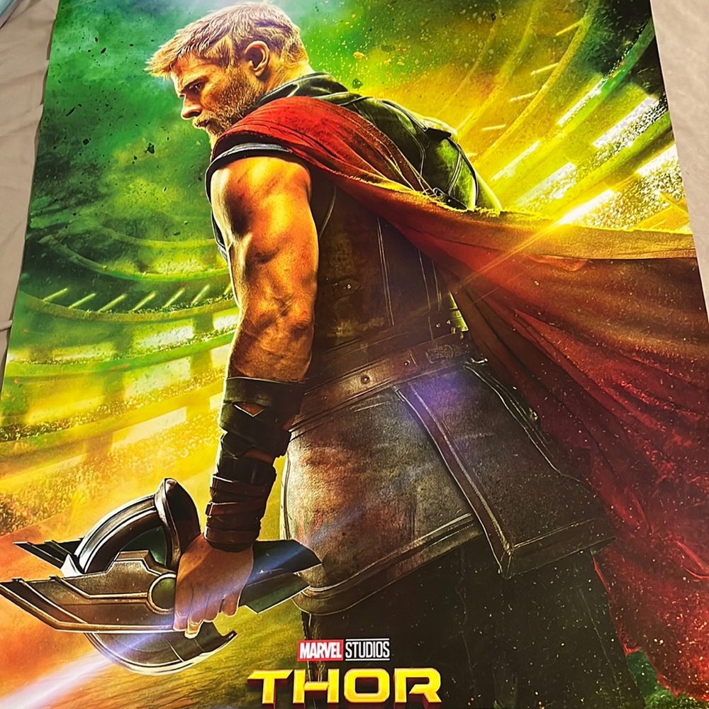 THOR 27 x 40 movie poster marvel double sided